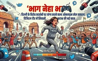 protest turns into a viral game