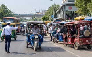 E rickshah a mennace on the streets of India