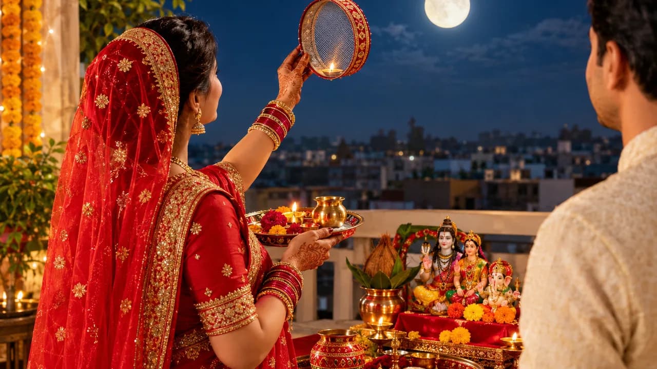 Karwa Chauth Indian festival 
