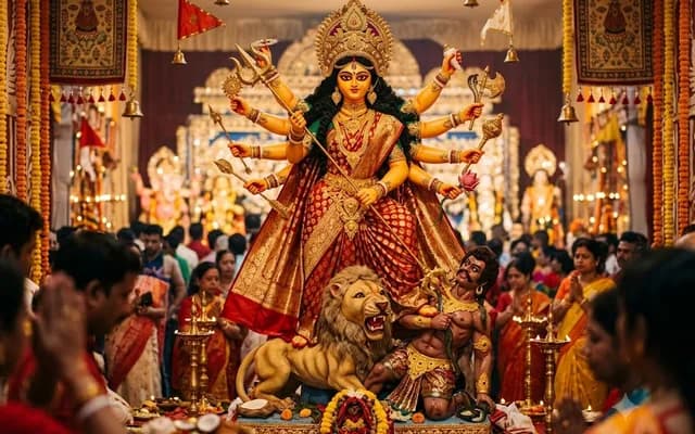 Goddess Mother Durga. The all powerful  