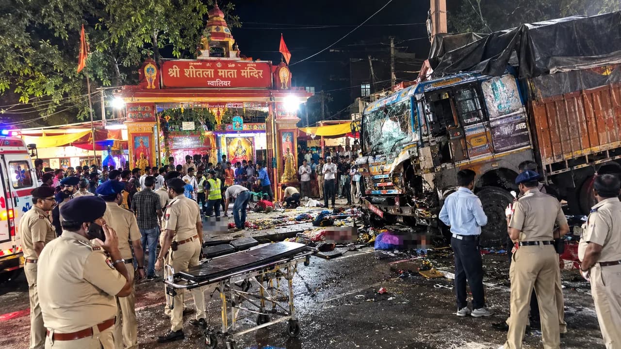 mandir accident