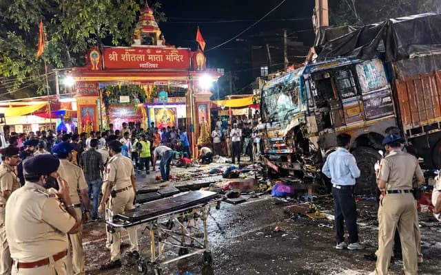 mandir accident