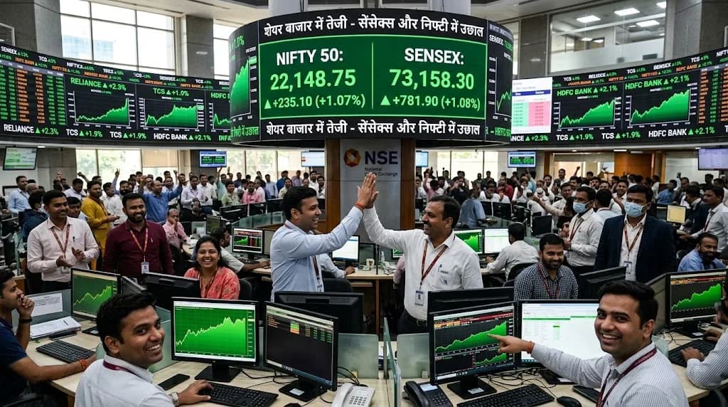 share market india improves