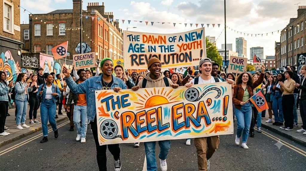 The young generation is involved with reels